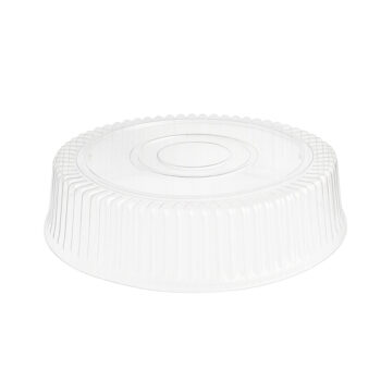 12" Round High Dome Lid – 3.5" Height