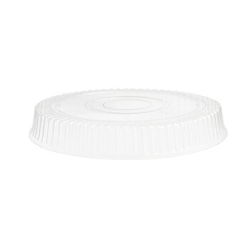 12" Round Low Dome Lid – 2.5" Height