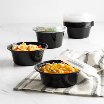 Alternative view of Bento 10oz Round Containers (10 Count)