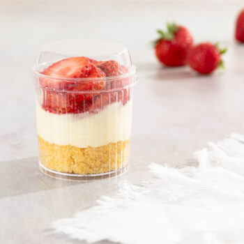 Alternative view of Striped Cup with Lid 4oz (6 Count)