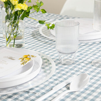 Alternative view of Ribbed Tumblers 12 oz Clear