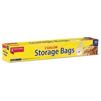 2-Gallon XL Food Storage Bags (30 Count)