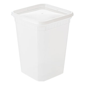 32oz Square Deli Containers (15 Count)