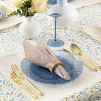 Alternative view of Burlap Print Guest Towel Napkins (20 count)