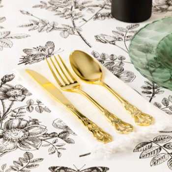 Alternative view of Vintage Flatware Gold