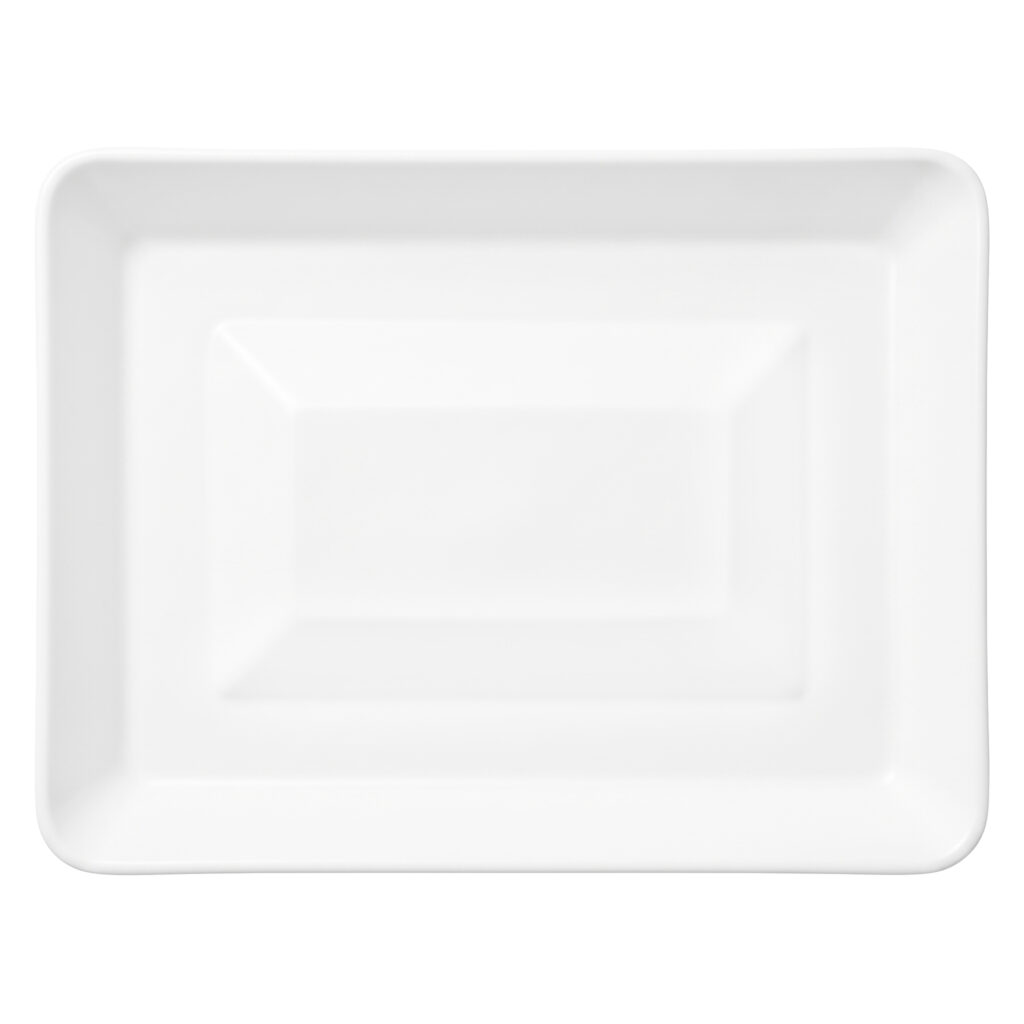 9" x 13" White Tray (Lid 4856, 4857)