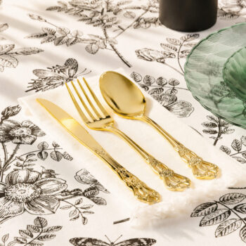 Alternative view of Vintage Flatware Gold