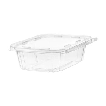 Tamper Evident PET Containers 24 oz Clear