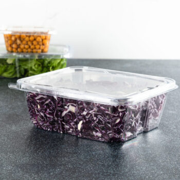 Alternative view of Tamper Evident PET Containers 64 oz Clear