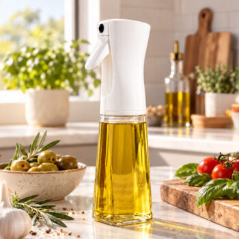 Alternative view of Square Glass Spray Bottle 6.5 oz