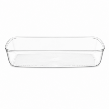 52oz Deep Glass Tray 7" x 10" (Lid 4956)