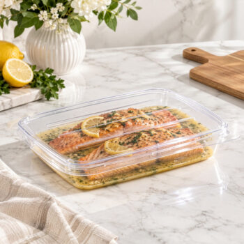 Alternative view of Lid For Glass Tray Small 7" x 10" (Fits 4868)