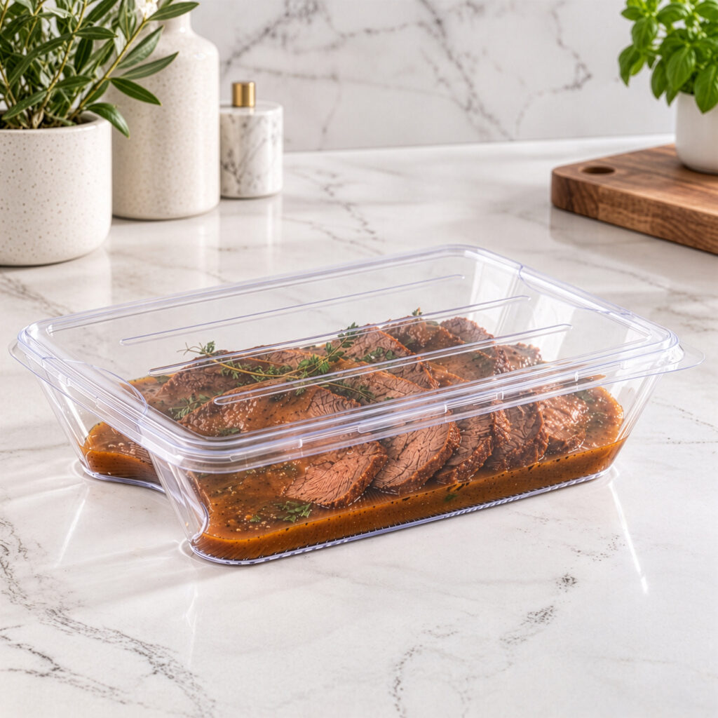 Lid For Glass Tray Large 8.57" x 12.25" (Fits 4869) - Image 2