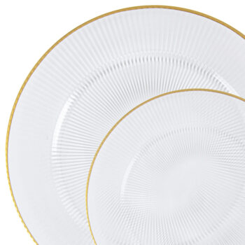 Linear Clear/Gold Rim